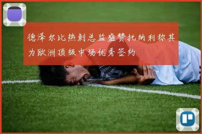 德泽尔比热刺总监盛赞托纳利称其为欧洲顶级中场优秀签约
